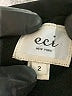 ECI 100% Polyester Black Cocktail Dress Size 2 - photo 4