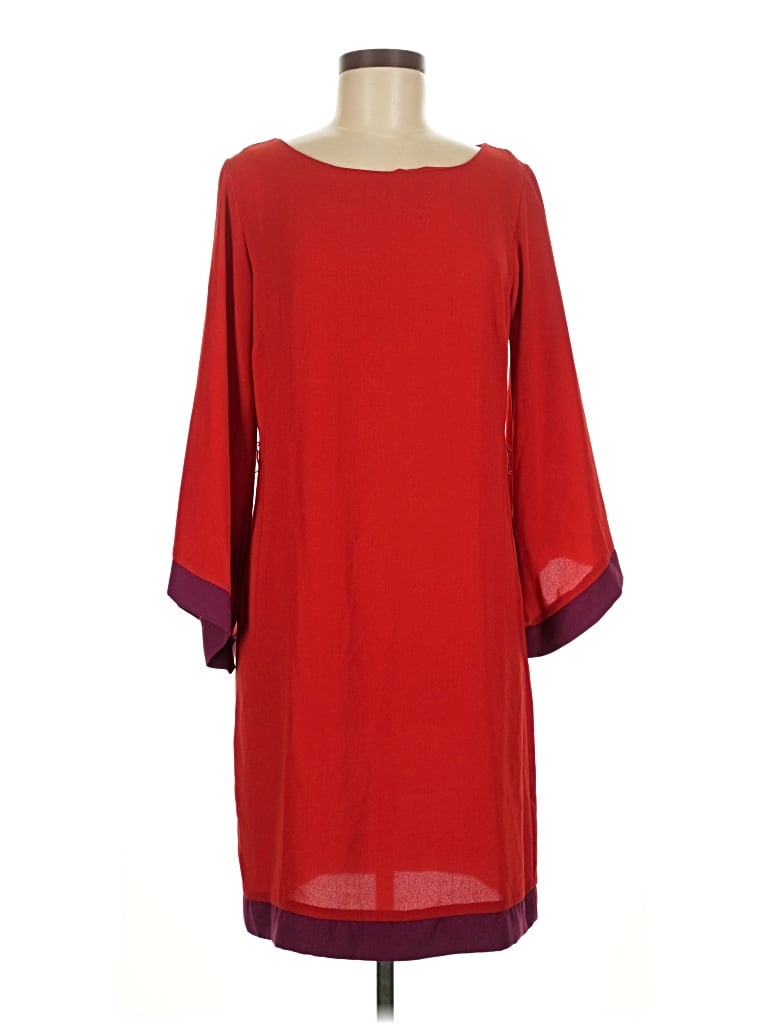 Pre-owned Julian Taylor Cocktail Dress In Red