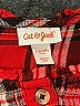 Cat & Jack Plaid Red Dress Size 6 - 6X - photo 3