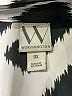 Worthington 100% Polyester Animal Print Ivory Short Sleeve Blouse Size 0X - photo 7
