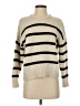 Gap 100% Cotton Stripes Ivory Turtleneck Sweater Size S (petite) - photo 1