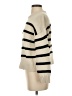 Gap 100% Cotton Stripes Ivory Turtleneck Sweater Size S (petite) - photo 5