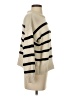 Gap 100% Cotton Stripes Ivory Turtleneck Sweater Size S (petite) - photo 4