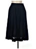 Liz Claiborne Collection 100% Polyester Solid Blue Formal Skirt Size 8 - photo 1