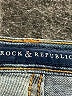 Rock & Republic Hearts Blue Jeans Size 4 - photo 4
