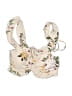 P2F Floral Ivory Swimsuit Top Size XS - photo 1