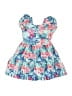 Isaac Morris Limited Tropical Blue Dress Size 2T - photo 1