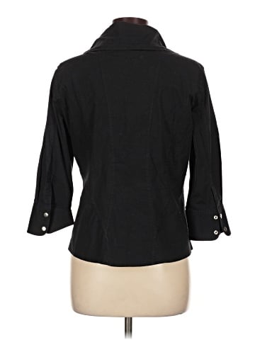 Ravel 3/4 Sleeve Button-Down Shirt (view 2)