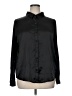 Mi ami 100% Polyester Solid Black Long Sleeve Blouse Size XL - photo 1