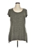 AB Studio Gray Tan Sleeveless T-Shirt Size XL - photo 1