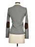 Lauren by Ralph Lauren Solid Gray Sweatshirt Size S - photo 2