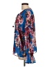 Elie Tahari 100% Polyester Blue 3/4 Sleeve Blouse Size L - photo 5