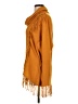 NY Collection 100% Acrylic Orange Poncho Size L - photo 5