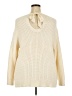 Torrid 100% Acrylic Ivory Pullover Sweater Size 2X Plus (2) - photo 2