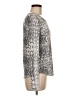 Socialite Animal Print Silver Pullover Sweater Size M - photo 4