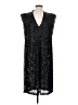 SOFIA 100% Polyester Stars Black Cocktail Dress Size S (estimated) - photo 1