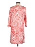 The Limited 100% Polyester Paisley Red Casual Dress Size XS - photo 2