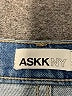 ASKK NY 100% Cotton Blue Jeans Size 28 waist - photo 7