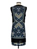 BCBGMAXAZRIA Graphic Blue Casual Dress Size S - photo 2