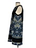BCBGMAXAZRIA Graphic Blue Casual Dress Size S - photo 5