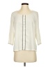 Lauren Conrad 100% Polyester Ivory 3/4 Sleeve Blouse Size S - photo 1