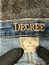 Decree Stripes Blue Jeans Size 5 - photo 4