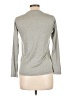 Nike 100% Polyester Gray Long Sleeve Top Size L - photo 2