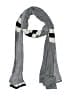 Old Navy Black Gray Scarf One size - photo 1