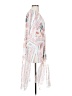 Unbranded 100% Polyester White Kimono Size S - photo 4