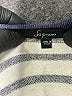 Soprano Stripes Ivory White Pullover Sweater Size S - photo 7