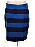 Merona Stripes Blue Formal Skirt Size L - photo 1