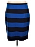 Merona Stripes Blue Formal Skirt Size L - photo 2