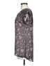 Love on a Hanger 100% Polyester Gray Short Sleeve Top Size M - photo 5