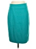 Ann Taylor LOFT Solid Teal Formal Skirt Size 2 - photo 1