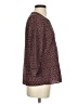 Collective Concepts Brown 3/4 Sleeve Blouse Size XS - photo 4
