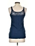 Ecote Blue Sleeveless Top Size S - photo 2