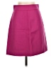 J.Crew 100% Wool Solid Pink Wool Skirt Size 0 - photo 1
