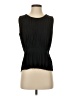 J.Crew 100% Polyester Black Sleeveless Blouse Size XS - photo 1