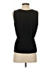 J.Crew 100% Polyester Black Sleeveless Blouse Size XS - photo 2