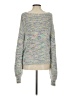Free People Tweed Silver Pullover Sweater Size S - photo 2