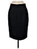 Brooks Brothers 100% Wool Solid Black Wool Skirt Size 4 - photo 2