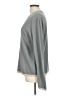 Jason Maxwell Solid Gray Blue Pullover Sweater Size L (estimated) - photo 5
