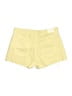 Zara Solid Yellow Denim Shorts Size 8 - photo 2