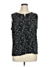 Rafaella Black Sleeveless Blouse Size XL - photo 1