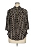 Sami & JO Black 3/4 Sleeve Blouse Size XL - photo 1
