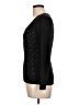 Candie's Polka Dots Black Pullover Sweater Size L - photo 5