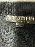 St. John Solid Black Casual Skirt Size 6 - photo 4