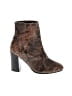 ASOS 100% Leather Brown Tan Ankle Boots Size UK 3 / US 5 - photo 1