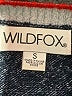 Wildfox Color Block Blue Pullover Sweater Size Sm (1 or S) - photo 6