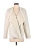 Hinge 100% Polyester Ivory Faux Fur Jacket Size XS - photo 1